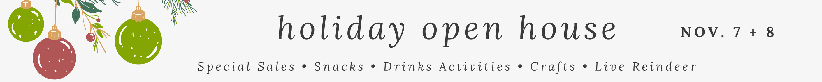 Eastern Floral Holiday Open House