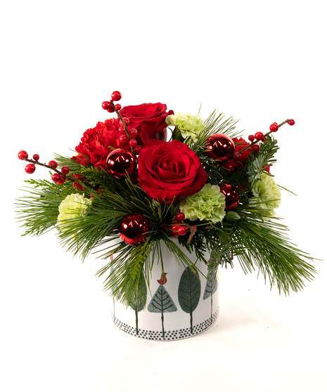 Holiday flowers and shop gifts