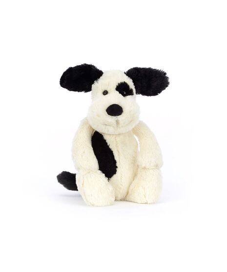 Bashful Black & Cream Puppy - Medium