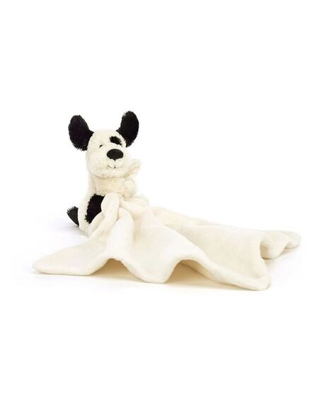 Bashful Black & Cream Puppy Soother
