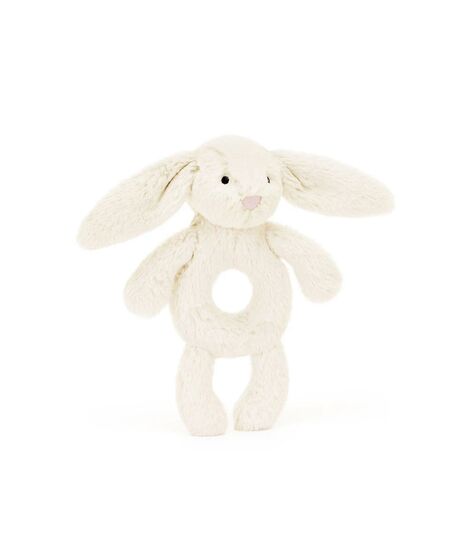Bashful Cream Bunny Ring Rattle