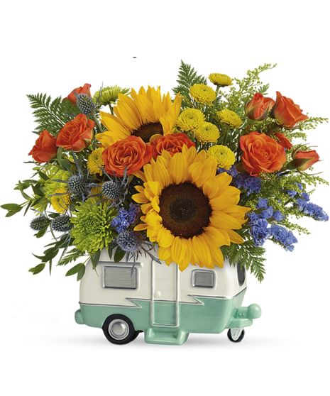 Teleflora's Retro Road Tripper