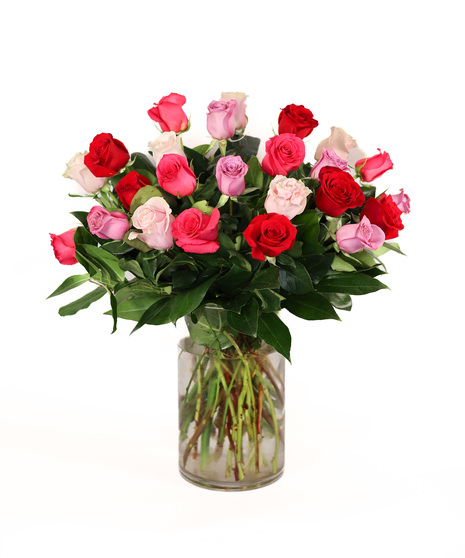 Classic Two Dozen Premium Roses - Eastern Floral - Grand Rapids, MI Flower Delivery