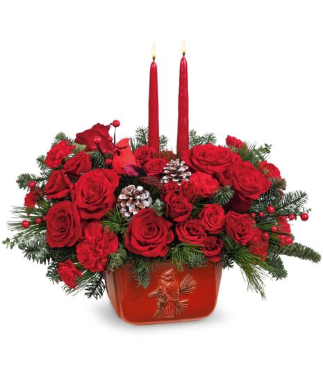 Winter's Flight Centerpiece